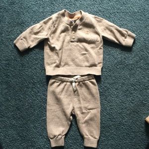 Baby Gap matching sweater set for baby boy